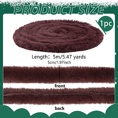 Imitation Rabbit Hair Ribbons OCOR-PH0036-19D-1