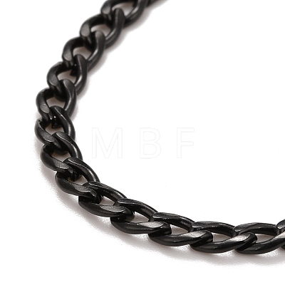 Ion Plating(IP)  304 Stainless Steel Chain Necklaces NJEW-A002-07EB-1