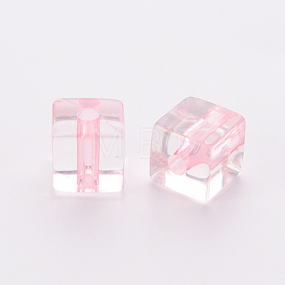 Transparent Acrylic Beads TACR-S154-12A-20-1