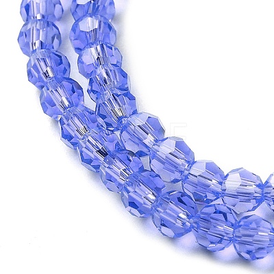 Transparent Glass Beads Strands EGLA-A035-T3mm-D14-1