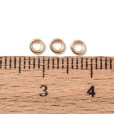 1/20 14K Gold Filled Open Jump Rings KK-G164-04G-02-1