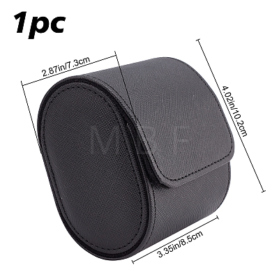 PU Imitation Leather Single Watch Case Box ODIS-WH0029-05B-1
