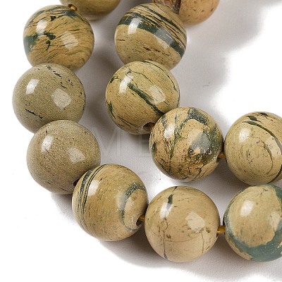 Natural Verdite Stone Beads Strands G-P530-B07-03-1