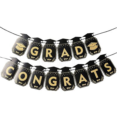 Congrats Grad Paper Hanging Banner TH-FZCC84D-01A-01-1