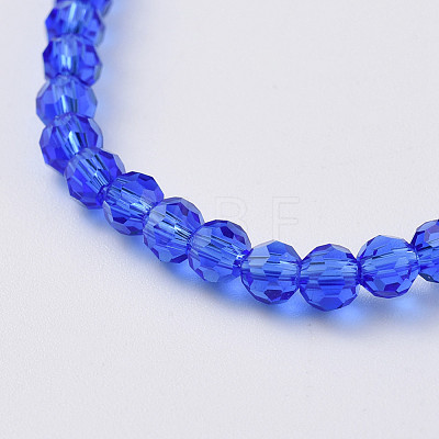 Glass Beads Stretch Bracelets BJEW-JB04756-01-1
