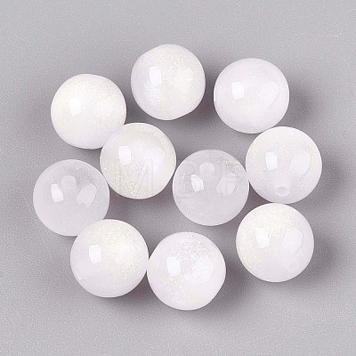 Opaque Resin UV Reactive Beads RESI-N049-10mm-10-01-1