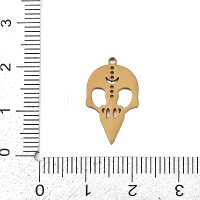 Halloween 201 Stainless Steel Pendants LS-STAS-Z155-01D-G-1