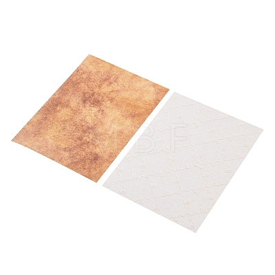 Translucent Parchment Paper Textured Scrapbook Paper Pads Sets DIY-H170-02F-1