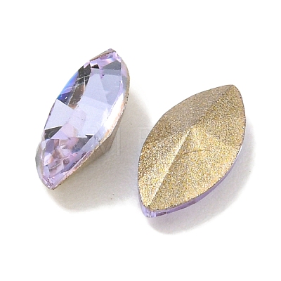 Glass Rhinestone Cabochons RGLA-L029-12A-371-1