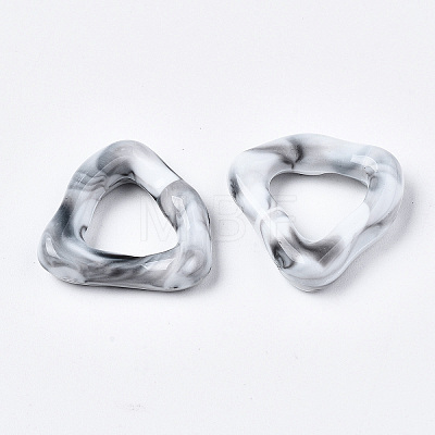Opaque Resin Finger Rings RJEW-T013-005-A01-1