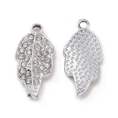 Alloy Crystal Rhinestone Pendants ALRI-C008-37P-1