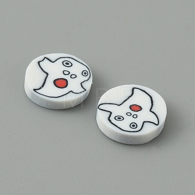 Halloween Handmade Polymer Clay Cabochons CLAY-CJC0014-08D-1