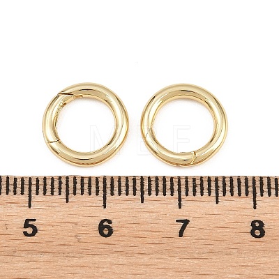Brass Spring Gate Rings KK-H292-58D-G-1