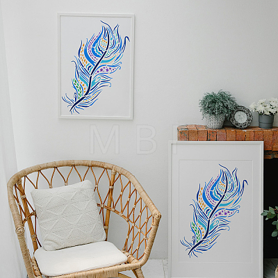 Plastic Drawing Painting Stencils Templates DIY-WH0396-396-1