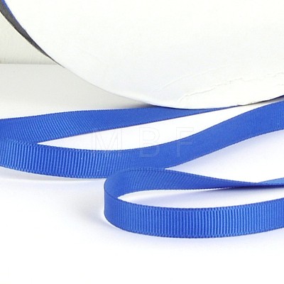 Solid Color Polyester Grosgrain Ribbon SRIB-D014-H-366-1