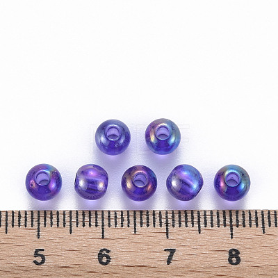 Transparent Acrylic Beads MACR-S370-B6mm-748-1