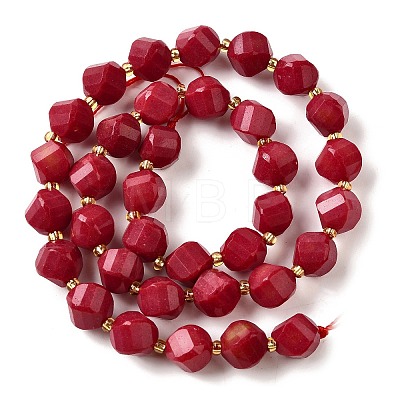 Natural Quartz Dyed Beads Strands G-U023-A02-07-1