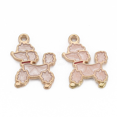 Alloy Enamel Pendants ENAM-N055-013A-NR-1