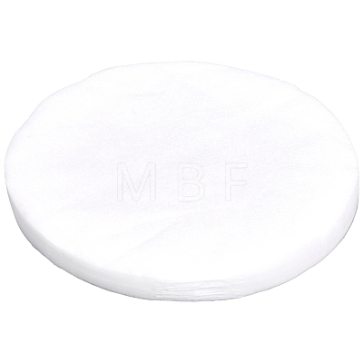 100Pcs Non-woven Fabrics Nail Dust Collector Filter Paper AJEW-GF0015-09B-1