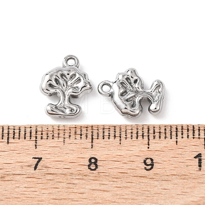 304 Stainless Steel Charms STAS-K303-08E-P-1