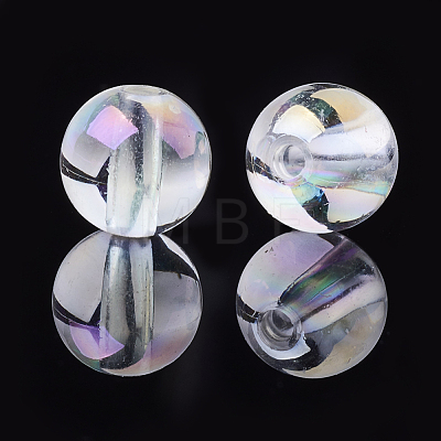 Transparent Acrylic Beads MACR-S361-01-14mm-1