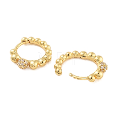 Rack Plating Round Brass Hoop Earrings EJEW-N055-47G-RS-1