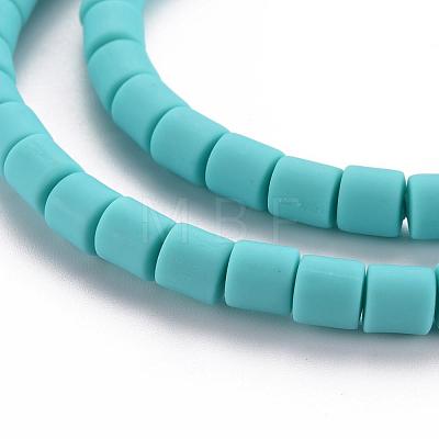 Polymer Clay Bead Strands CLAY-T001-C04-1