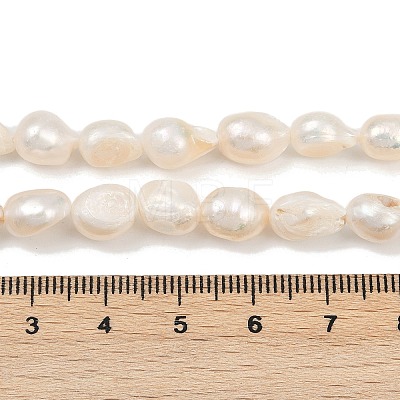 Natural Cultured Freshwater Pearl Beads Strands PEAR-P064-20J-01A-1