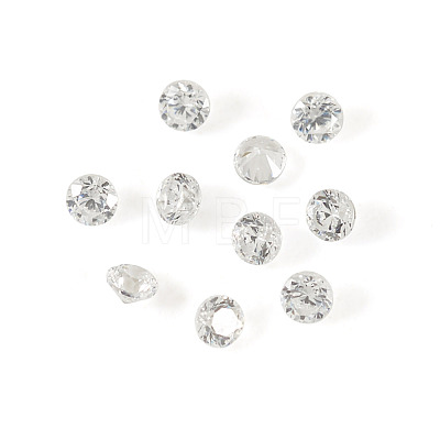 500Pcs Diamond Shape Grade AAA Cubic Zirconia Cabochons ZIRC-TADJ0001-01F-1