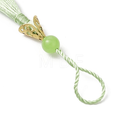 Polyester Tassel Pendant Decoration HJEW-JM03005-02-1