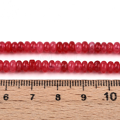 Dyed Natural White Jade Beads Strands X-G-T139-57A-09-1