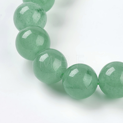 Natural Green Aventurine Beads Strands X-G-G099-10mm-17-1