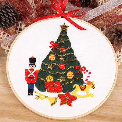 DIY Christmas Embroidery Kits PW-WG2520C-02-1