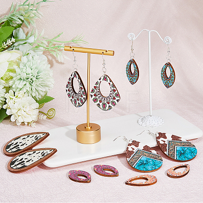 DIY Long Dangle Earring Making Kit DIY-HY0001-41-1