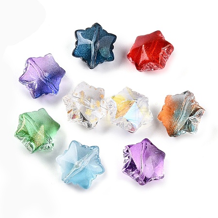 Transparent Glass Beads GLAA-N001-75-1
