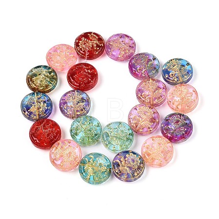 Glass Beads Strands GLAA-T028-09-1