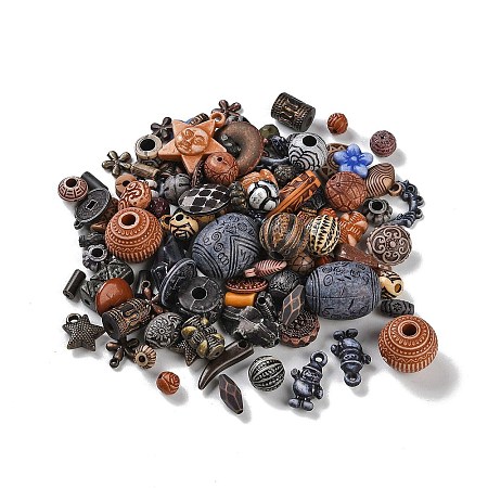 Opaque Acrylic Beads MACR-L005-03A-1