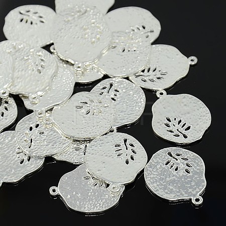 Tibetan Style Alloy Pendants TIBEP-A14120-S-LF-1
