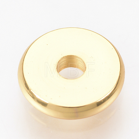 Brass Spacer Beads LS-KK-Q738-6mm-04G-1