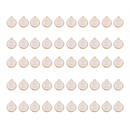 Golden Plated Alloy Charms ENAM-SZ0001-25A-Z-1