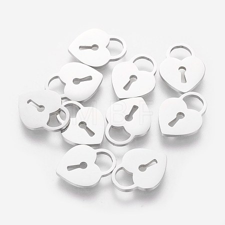 Tarnish Resistant 304 Stainless Steel Charms STAS-Q201-T136-1