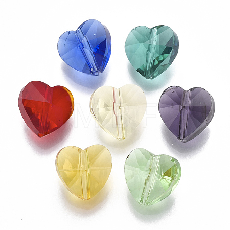 Transparent Glass Beads X-GLAA-Q078-01-1