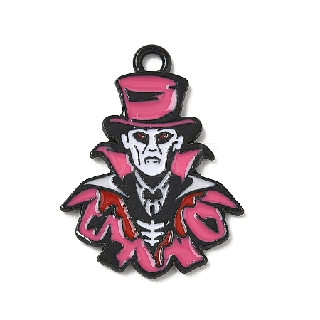 Halloween Alloy Enamel Pendants AL-CBA492B-02D-EB-1