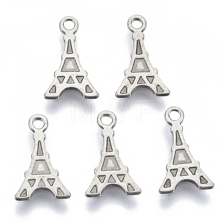 Non-Tarnish 201 Stainless Steel Charms X-STAS-R116-068-1