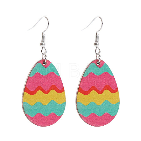 Easter Acrylic Dangle Earrings FS-WG15F89-05-1