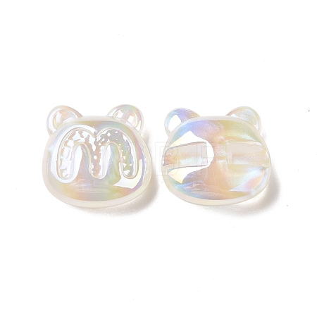 Opaque Acrylic Beads OACR-A010-07D-1