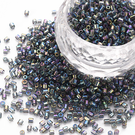 Glass Bugle Beads SEED-S032-10A-172-1