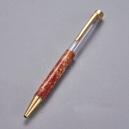 Creative Empty Tube Ballpoint Pens AJEW-L076-A08-1