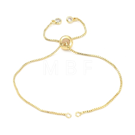 Rack Plating Brass Chain Bracelet Making KK-A142-017G-1