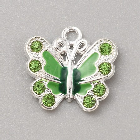 Alloy Enamel Pendants FIND-WH0417-27C-1